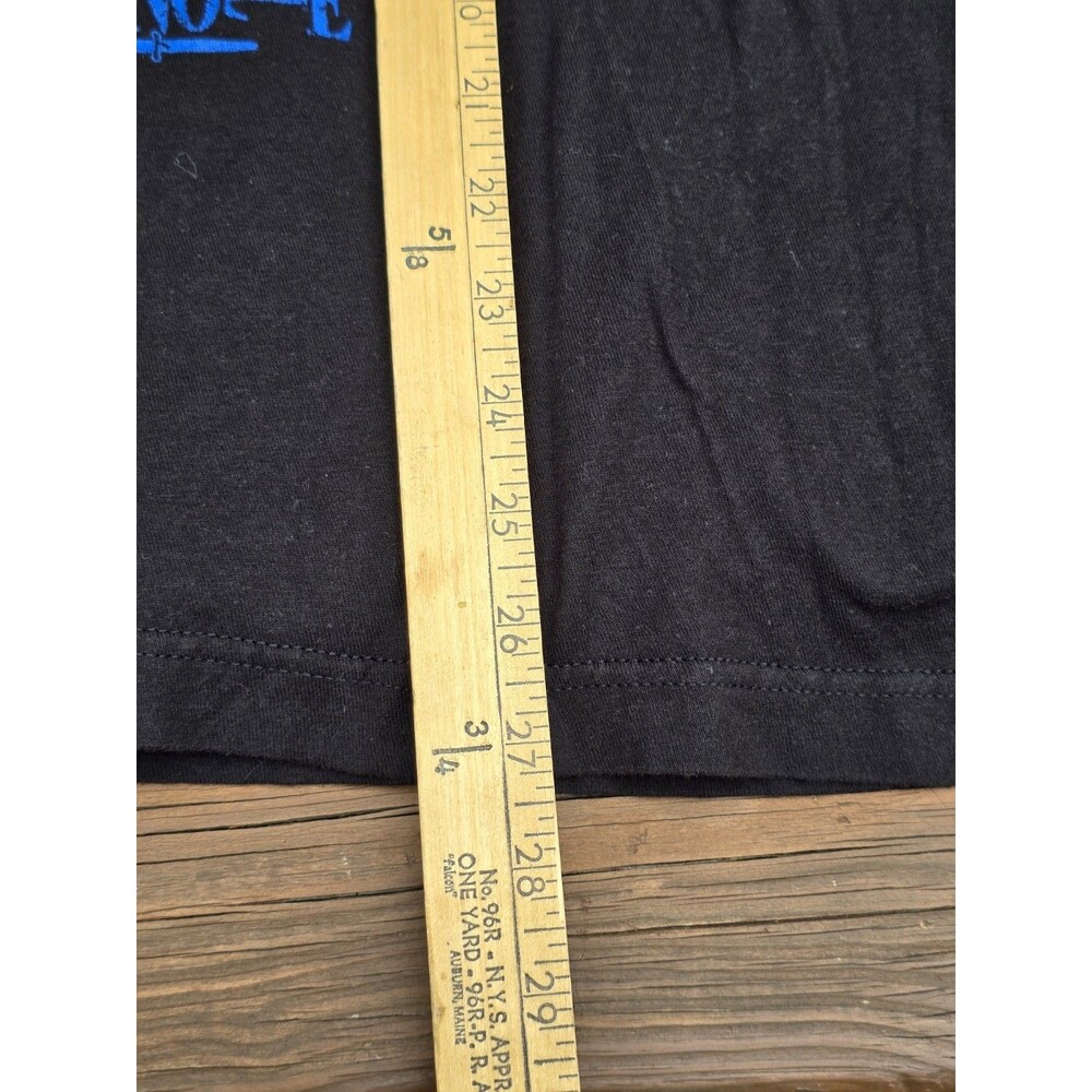 Hot topic Death Note Mens Size M Anime Manga  T-shirt Black Blue Orange EUC - Picture 5 of 9